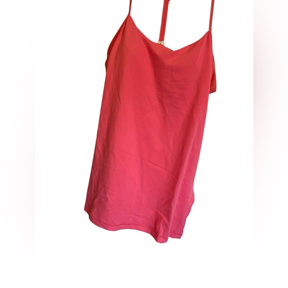 NWT Lululemon power pose tank FLASH LIGHT TONE PINK Size 10 - Picture 2 of 5
